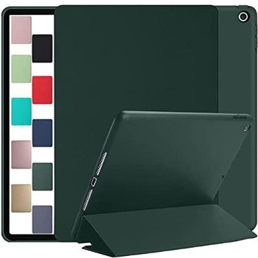 Imagem de DuraSafe Cases Para iPad Air 1st 2nd 9.7 5th 6th Inch [Air 1 2 iPad 5 6] A1893 A1822 A1566 A1474 MD785LL/A MD788LL/A MD786LL/A MD789LL/A MD789LL/A com capa traseira de silicone macio e suporte flip -