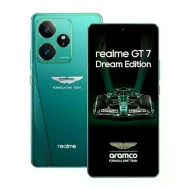 Imagem de Realme gt 7 dream edition 512 gb 16 ram 5g verde, 512GB, Verde