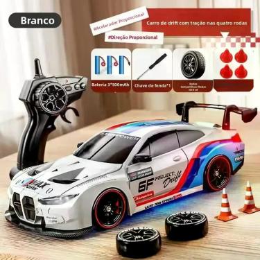 Imagem de Carro RC De Drift 4WD De Alta Velocidade 1/24, Veículo Elétrico De Con