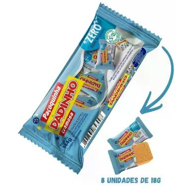 Imagem de Paçoca Dadinho Diet Zero C/ 8 Unid 144g