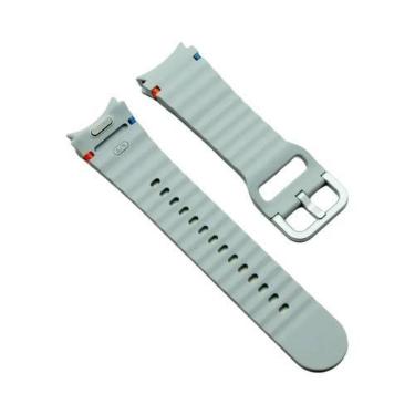 Imagem de Pulseira De Silicone Para Samsung Galaxy Watch 7 6 5 4 Classic 47mm 43