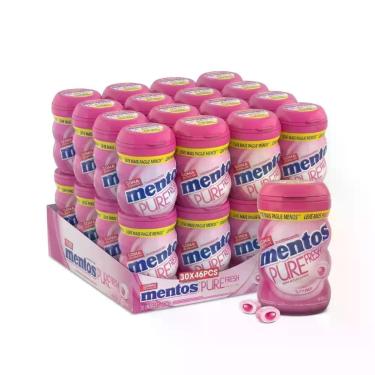 Imagem de Chiclete Mentos Bubble Tutti Mint Pote Mini - 30 Unidades 20g