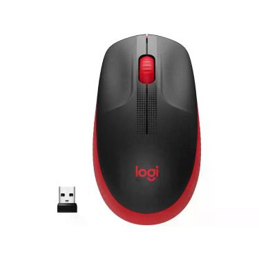 Imagem de Mouse Logitech Wireless M190 910-005904 Vermelho, Vermelho