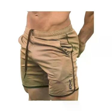 Imagem de Shorts Masculinos De Corrida Em Tela De Secagem Rápida, Respiráveis, P