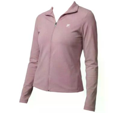 Imagem de Jaqueta Fila Malha Life Feminina, Rosa, M