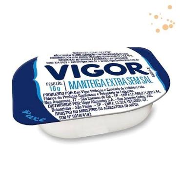 Imagem de Manteiga SEM SAL VIGOR Sache Blister 10g Caixa com 192 unidades