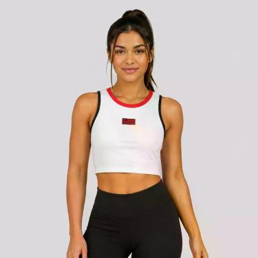 Imagem de Cropped Flamengo Pegar Feminino Branco - Braziline, G