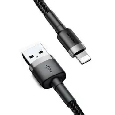 Imagem de Cabo Carregador Lightning Para Iphone 7, 8, 11, Baseus
