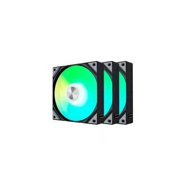 Imagem de Kit com 3 Ventoinhas Tryx ROTA SL, ARGB, 120mm, Preto - F-R120A-AM3M-G0K