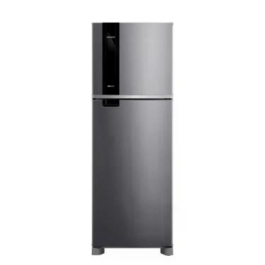 Imagem de Refrigerador Brastemp Duplex Frost Free Inverter 385L Turbo Freezer BRM46MK Inox 220V