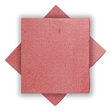 Imagem de Guardanapo de Papel Liso Vermelho 20cm x 22cm - 50 Unidades