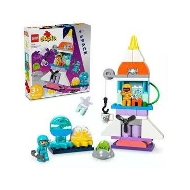 Imagem de LEGO DUPLO Aventura no Ônibus Espacial 3em1; Brinquedo 10422