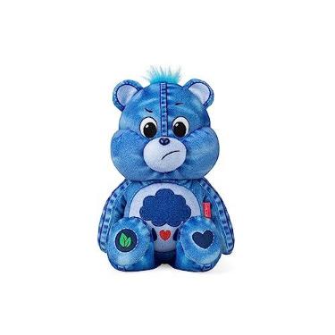 Imagem de Care Bears 14" Medium Plush - Grumpy Bear - New Denim Design - Soft Huggable Eco-Friendly Material!