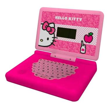 Imagem de Laptop Minigame Notebook Infantil Bilíngue Hello Kitty Colorido - Cand