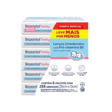 Imagem de Bepantol Baby Lenço Umedecido Hipoalergênico, 288 Unidades | 288 unidades, Com Pró-Vitamina B5, Hipoalergênico, Dermatologicamente testado, Sem fragrâncias, corantes e conservantes