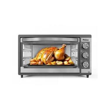 Imagem de Forno Elétrico Philco 50L Dupla Resistência PFE52P 127V Grafite