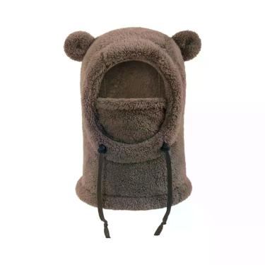 Imagem de Cachecol De Veludo Protetor De Orelhas Para Meninos, Gorro De Uma Peça