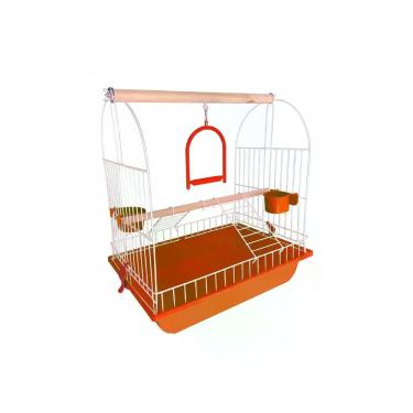 Imagem de Parquinho Dobrável Gaiola Viveiro Cal Vermelho - Congratulations Store