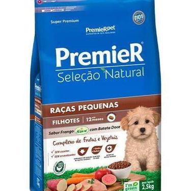 Imagem de Ração Premier Seleção Natural Cão Filhote Peq Frango 2,5kg