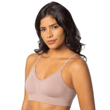 Imagem de Sutiã Top Essencial Com Bojo Removível - 41116-01 - Loba, Nude, GG
