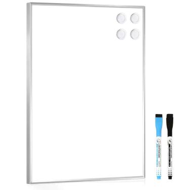 Imagem de Quadro Branco Magnético QUEENLINK 41 x 30 cm com Marcadores