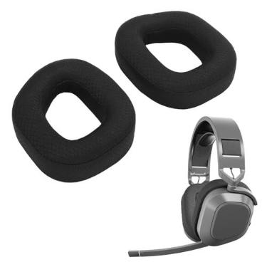 Imagem de Diyeeni Almofadas de Ouvido de Espuma de Reposição, Fones de Ouvido de Tecido de Malha Aplicáveis ​​para HS80 Rgb Wired & Wireless, Fones de Ouvido HS80 Max, Almofadas de Ouvido