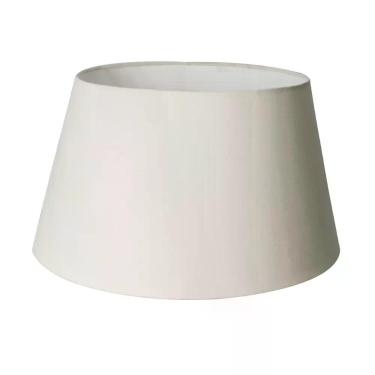 Imagem de Cúpula para Abajur luminaria Grande 30x40x23cm de tecido algodão soque