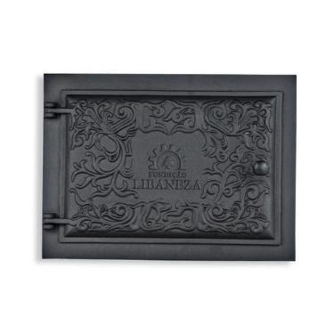 Imagem de Porta Forno Ferro Fundido 31,5x46cm- Modelo Libaneza G