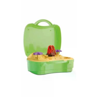 Imagem de Maleta Infantil Brinquedo Massa e Moldes Dinossauro - Congratulations 