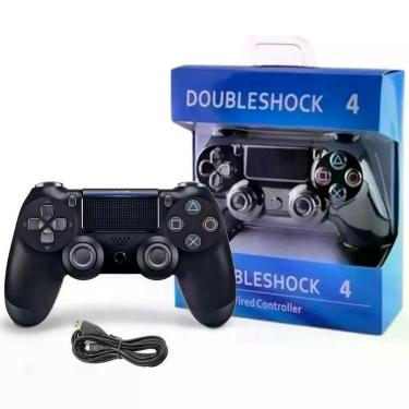 Imagem de Controle Sem Fio Ps4 Doubleshock Manete Wireless + Cabo Usb