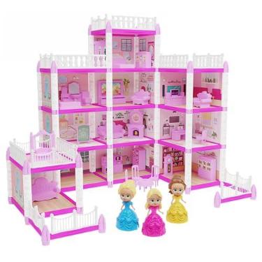 Imagem de GGB Casinha de Boneca Castelo da Princesa 240 Peças