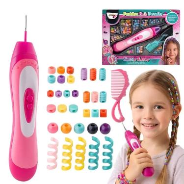 Imagem de Kit Beleza Infantil com Penteado Divertido Pronta Entrega - Atena