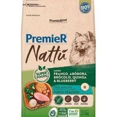 Imagem de Ração Premier Nattu Cães Adultos Abóbora Pequeno Porte 2,5 kg