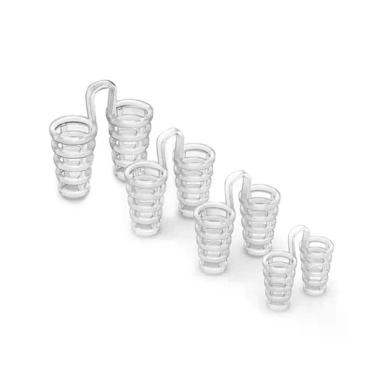 Imagem de Kit Com 4 Unidades Clip Nasal Anti Ronco, Apnéia E Bruxismo - Dilatador Nasal