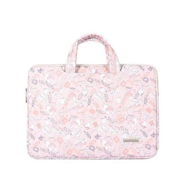 Imagem de TOKSHOP Case Para Notebook de 13 a 15.6 Polegadas Samsung Dell Acer Asus HP Positivo Lenovo Com tecido em Couro Impermeável Resistente à riscos e Interior em Veludo (14 até 16 Polegadas)