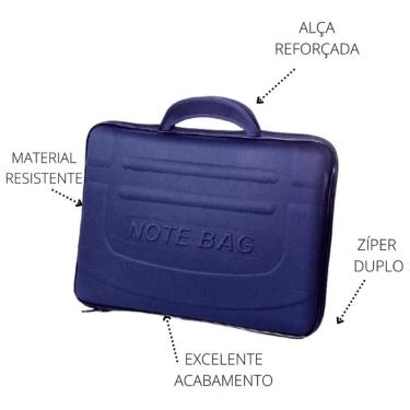 Imagem de Capa Para Notebook 14 e 15.6 Maleta, Azul, 14