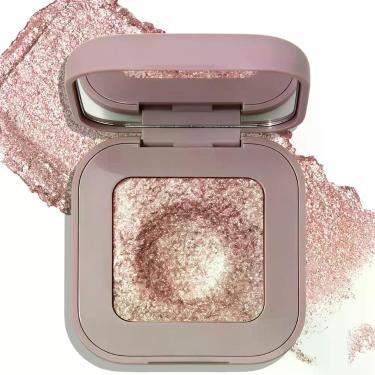 Imagem de Sombra para olhos Wugbc Champagne Pink Silver Glitter
