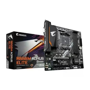 Imagem de Placa Mãe Gigabyte B550M Aorus Elite Ryzen AM4 M.2 DDR4