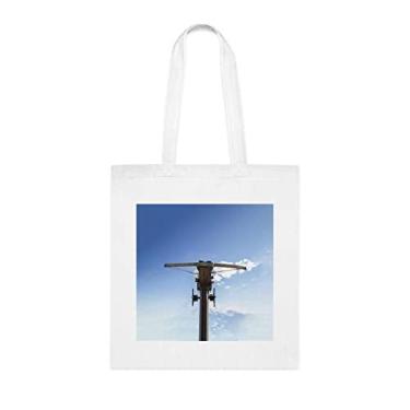 Imagem de Sacola de balestra medieval Siege Weapons Onagers catapults e batedeira, presente divertido, bolsa de ombro, bolsas reutilizáveis, cesta de Natal de aniversário, ideia de presente, Branco