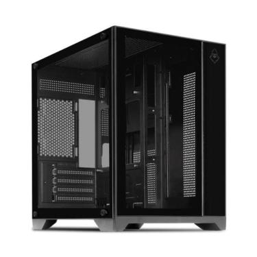 Imagem de Gabinete Gamer Mancer CV100 S/Fan S/Fonte MidTower Lateral De Vidro Pr