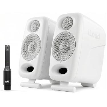 Imagem de IK Multimedia iLoud Micro Monitor Pro - Par - bidirecional bidirecional, altamente portátil, monitores de estúdio de referência compactos controlados digitalmente. X-MONITOR. Incl. Microfone de