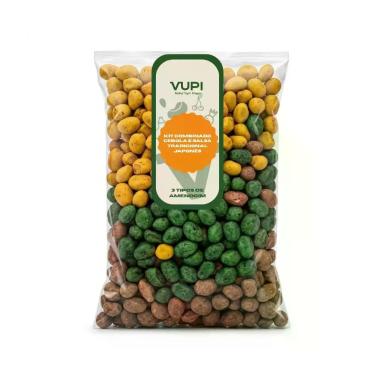 Imagem de Amendoim Combinado de Cebola e Salsa, Tradicional e Japonês Peso:1KG -