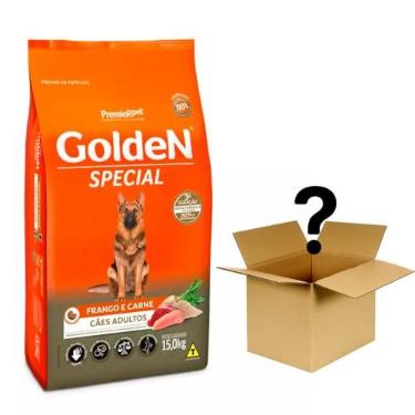 Imagem de Ração Golden Special Cães Adultos Frango E Carne + Surpresa