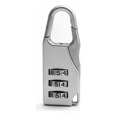 Imagem de Cadeado com Senha Portátil Compacto para Mala Mochila e Uso Diário Seg