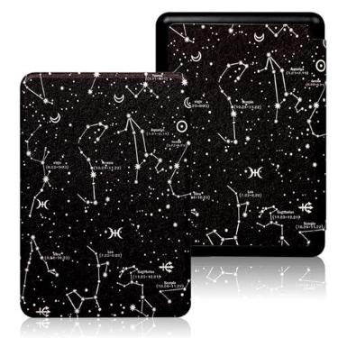 Imagem de Capa para Kindle 11ª Geração (Versão 2024/2022, Modelo: C2V2L3/RS23CV) - Acompanha Alça de Mão, Caneta Stylus e Material TPU Macio, Além de Possuir Função de Ativação/Desativação Automática