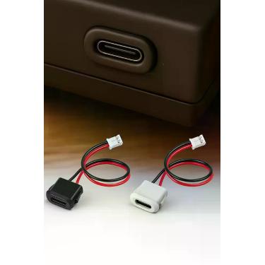 Imagem de Cabo Conector USBC Fêmea PH2.0 10cm  Ideal para Carregamento de Projet
