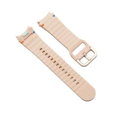 Imagem de Pulseira De Silicone Para Samsung Galaxy Watch 7 6 5 4 Classic 47mm 43