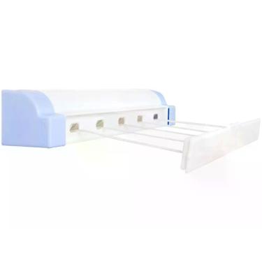 Imagem de Varal de Parede Retrátil Secalux Rotoflex