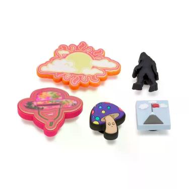 Imagem de Jibbitz Fora da Casinha Pack com 5 unidades Unico UNICO - CROCS, Unico