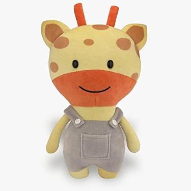 Imagem de Girafa de Pelúcia Safari 30cm Anti-alérgico - Cinza